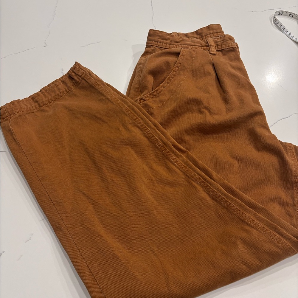 Free People women’s pants size 6 brown rust - Picture 3 of 11